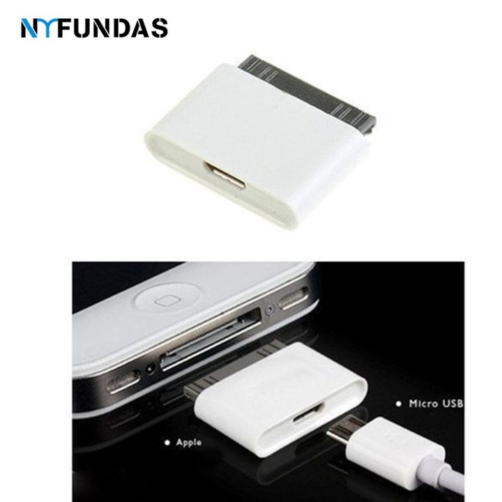 nifundas-ไมโคร-usb-อะแดปเตอร์หัวต่อชายหญิง30ขาสำหรับ-apple-iphone-4-4s-3gs-ipod-iphone4ตัวแปลง-iphone4s-สายชาร์จ