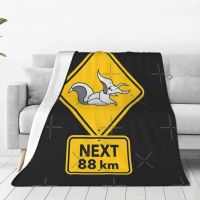 Ready Stock Rimworld Megaspider Warning Road Sign Blanket Bedspread On The Bed Outdoor Soft Bed Blanket Sofa Bed