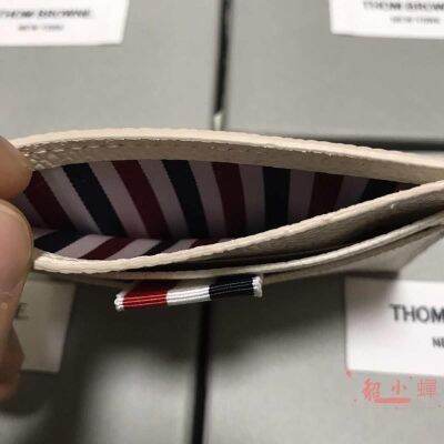 [COD]Thom Browne Off-White Card Holder