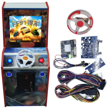 Indoor Video Dynamic Car Arcade Game Machine Driving Racing