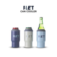 FLET Can Cooler - แก้วเก็บความเย็น ใส่กระป๋องได้ทุกแบบ เครื่องดื่มเย็นนานตลอดวัน