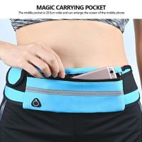 Hot Professional Waist Bag Outdoor Sports Running Cycling Pouch Phone Holder Men Women Hidden Pouch Gym Sports Bags Running Belt Running Belt