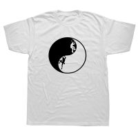 Yin Yang Tshirt Climbing Mounneering Adventure T Shirts Graphic Cotton Streetwear Short Sleeve Harajuku T-Shirt