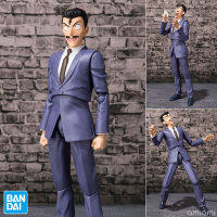 Figma ฟิกม่า งานแท้ 100% Figure Action Bandai S.H.Figuarts Detective Conan ยอดนักสืบจิ๋ว โคนัน Mouri Kogoro Mori โมริ โคโกโร่ นิทรา Ver Original from Japan แอ็คชั่น ฟิกเกอร์ Anime อนิเมะ การ์ตูน มังงะ ของขวัญ Gift Doll ตุ๊กตา manga Model โมเดล