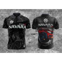 Nissan Navara Car Full Sublimation Polo Shirt with Collar