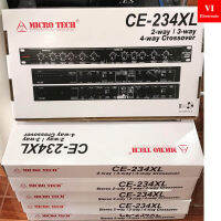 ครอสแยกเสียง 2ทาง 3ทาง MICROTECH รุ่น CE-234XL ใช้ร่วมกับมิกเซอร์และพาวเวอร์แอมป์ เป็นเครื่องขยายเสียง คอนโทรลเสียง