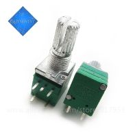 5pcs/lot RV097NS 1K 5K 10K 20K 50K 100K 500K with a switch audio 5pin shaft 15mm amplifier sealing potentiometer In Stock