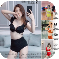 hàng loại 1 Bikini Sài Gòn - Đồ bơi Áo tắm nữ 2 mảnh cánh tiên có mút gọng thumbnail