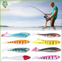 ADYQKU0DH 5pcs มินโนว สีสัน รอกตกปลา เหยื่อปั่น T Tail Wobblers ซิลิโคน จิ๊กเบท ล่อเหยื่อ หนอน เหยื่อตกปลานุ่ม