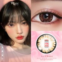 คอนแทคเลนส์ Roze Hydrogel รุ่น Icy-X Brown (สีน้ำตาล)