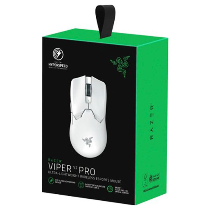 razer-viper-v2-pro-wireless-esports-mouse-white-เม้าส์เกมมิ่งไร้สาย-น้ำหนักเบา-focus-pro-30k-optical-sensor-สีขาว-ของแท้-ประกันศูนย์-2ปี