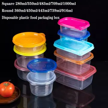 10/30/50Pcs Meal Prep Containers, 26 OZ Microwavable Reusable Food  Containers With Lids For Food Prepping, Disposable Lunch Boxes, BPA Free  Plastic Fo