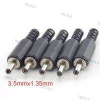 5pcs DC Male Power Plug Jack 1.35*3.5mm Adapter Connector For Laptop Electrical Socket Outlet DIY YB23TH