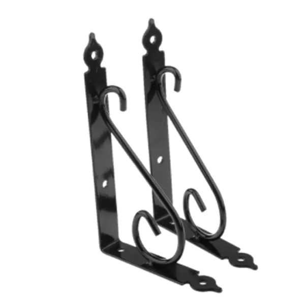 BRACKET 004 2pcs/1Pair 6inch Wall Shelf LBracket Multifuntional Wall