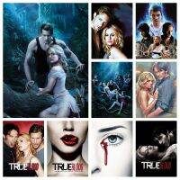 TV Series True Blood Diamond Painting Rhinestone Picture The Southern Vampire Mysteries Embroidery Cross Stitch Kits Room Decor