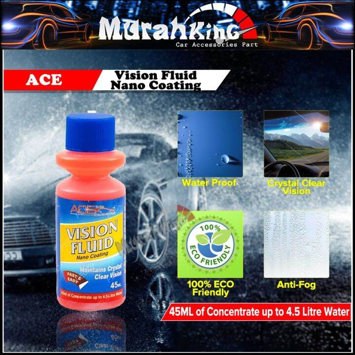 Ace Series Vision Fluid Wiper Windshield Washer Fluid Cleaner With Nano