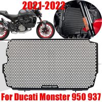 คุณภาพสูงสำหรับ DUCATI Monster 950 937 Monster950 Monster937 2021-2023 Motorcycle Accessories Radiator Grille Cover Guard Protection Protetor