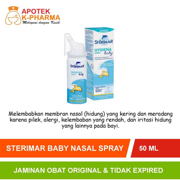 Sterimar Baby Nasal Spray Isi Ml Obat Original Lazada Indonesia