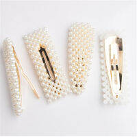 Pearl Hairgrip ผู้หญิงที่สง่างามคลิปผมสำหรับสาวเจ้าหญิง R Gold Sliver Pin Barrette Hairclip Headdress Headwear ผม Pins