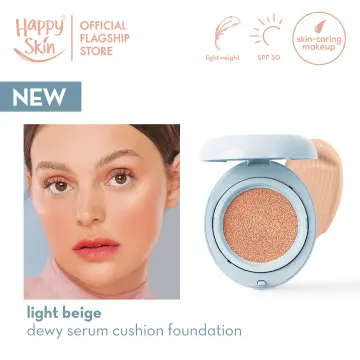 Happy Skin Matte Serum Cushion Foundation Shade Match Card