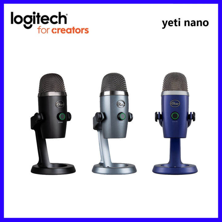 Original Blue Yeti Nano Premium Dual Pattern Usb Condenser Microphone With Blue Voice For 1602