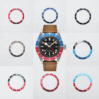 39.5มม. สีดำสีน้ำเงินสีแดงอลูมิเนียม Bezel สำหรับ41มม. สำหรับ Black Bay M79230R นาฬิกา Face Watch อุปกรณ์เสริม