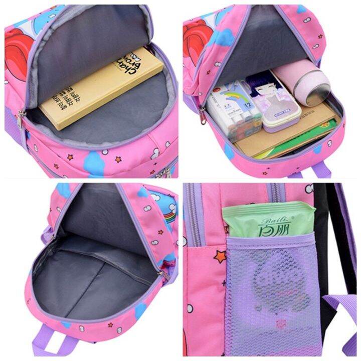 sillmer-2022-trend-girl-unicorn-schoolbags-ขนาดใหญ่ความจุกระเป๋าเป้สะพายหลังการ์ตูนโรงเรียนอนุบาลกระเป๋าเป้สะพายหลังโรงเรียนประถม-kawaii-กระเป๋าเด็ก