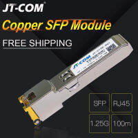 【 JT-COM 】10G RJ45ทองแดงโมดูลรับส่งสัญญาณ SFP 10GBase Tx Ethernet Gpon Olt ไฟเบอร์ออปติก FTTH เข้ากันได้กับ Cisco-Mikrotik Switch 30M