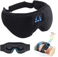 [Koala Travel] VIP Sleep Headphones Bluetooth 5.0 Wireless 3D Eye Mask HeadSet With Microphone Side Breathable Sleepers Travel Call And Music