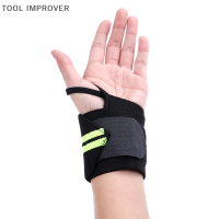 TOOL IMPROVER ฟิตเนสเบาะน้ำหนักยกกระชับออกกำลังกายสายรัดมือบาร์ข้อมือถุงมือสนับสนุน