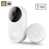 Xiaomi Smart Video Doorbell D1 กริ่งประตูไร้สาย การจดจำใบหน้า อายุการใช้งานแบตเตอรี่ยาวนาน APP มุมมองระยะไกล 1080P WiFi AI Face Identification ais