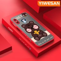 YIWESAN เคสสำหรับ Xiaomi Redmi Note 5 Pro Note 5 Pro Note 5A Prime เคสลายการ์ตูนมีมีน้ำค้างแข็งโปร่งใสด้านข้างบางเคสมือถือแข็งกรอบซิลิโคนเคสกันกระแทกคลุมทั้งหมดป้องกันเลนส์กล้อง