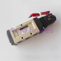 YSVF5120 VF5120 3/8" Inlet Outlet Exhaust Two solenoid valve 2 Position 5 way Pneumatic Air Solenoid Valve 24V DC Valves