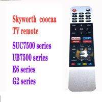 Coocaa Skyworth สมาร์ททีวีรีโมทคอนโทรล (Original) TB5000 UB5100 UB5500 SUC7500 UB7500 E6และ G2 Series รุ่น