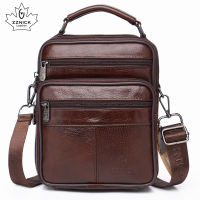 men genuine leather shoulder bag handbag Zipper Men Bags leather 2019 Fashion handbag 100 Genuine Leather ZZNICK