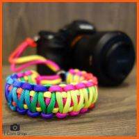 SALE สายคล้องกล้อง TCamShop สีรุ้ง rainbow TCamShop Camera Strap สายกล้อง สายคล้อง สายข้อมือ ##กล้องถ่ายรูป ถ่ายภาพ ฟิล์ม อุปกรณ์กล้อง สายชาร์จ แท่นชาร์จ Camera Adapter Battery อะไหล่กล้อง เคส