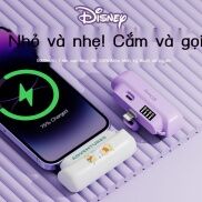 Disney Capsule Sạc Kho Bạc 5000MAh Tuổi Thọ Pin Siêu Dài Hàng Điện Ngoài