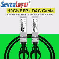 10Gb SFP+ DAC Cable 10G SFP+ Module SFP DAC Cable 1/2/3/5/7M Compatible with Cisco Ubiquiti Mikrotik Huawei Switch