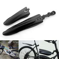 Black Mountain Bike Bicycle Road Tire Front Rear Mudguard Fender Set Mud Guard Big flying fish