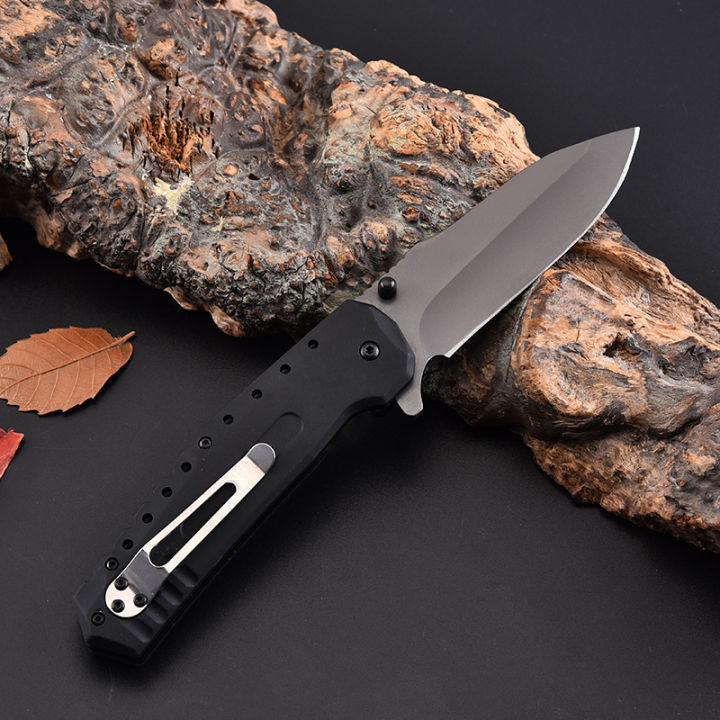 Folding knife stainless steel outdoor survival multifunctional hunting ...