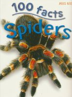 100แมงมุมข้อเท็จจริง100 Facts Series Spider เด็กหนังสือภาพภาษาอังกฤษสารานุกรมวิทยาศาสตร์เป็นที่นิยมสารานุกรมภาษาอังกฤษหนังสือต้นฉบับ