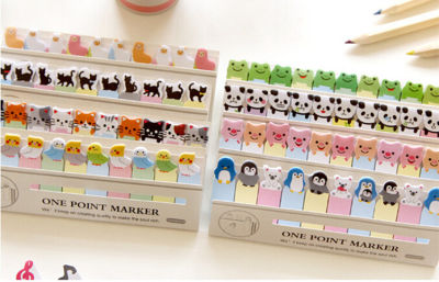 Kawaii การ์ตูนสัตว์ Memo กระดาษ One Point MARKER Sticky Notes MeMO Pad Zakka เครื่องเขียนอุปกรณ์สำนักงานอุปกรณ์โรงเรียน-Yrrey