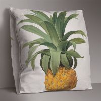 Cojines Pineapple Leaves Yellow Throw PillowCase Sofa Car Waist Cushion Cover Home Decor Kussenhoes Housse de Coussin Pillowcase