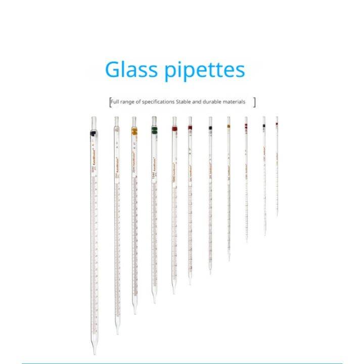 Graduated Pipette Glass Ring Label Pipette Graduated Pipette Grade A 1ml 2ml 5ml 10ml 20ml