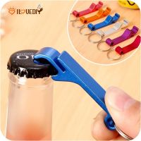 Aluminum Alloy Keychain 4 in 1 Bottle Opener / Beverage Beer Can Opener / Party Household Portable Beer Opener with Key Ring