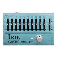 IRIN AN-40วงดนตรีควบคุม EQ เหยียบ10สายคาดแบบทำให้เท่ากันเอฟเฟกต์สำหรับกีตาร์ไฟฟ้าและเบสรวมทั้ง4/5/6/ 7 Gitar Senar