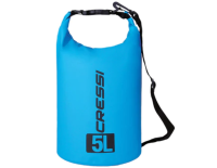 CRESSI DRY BAG LIGHT BLUE 5LT กระเป๋า กระเป๋ากันน้ำ