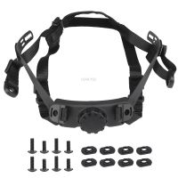 【YF】 Adjustable Locking Buckle Airsoft Helmet Suspension System for HIGH CUT HELMET