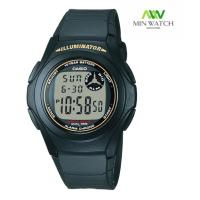 นาฬิกา รุ่น CASIO นาฬิกาข้อมือผู้ชาย สายหนัง รุ่น F-200W-9A - Black จากร้าน MIN WATCH