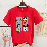 2058 *เสื้อยืดแขนสั้นพร้อมส่ง 8สี ลายการ์ตูน ขายดีตามเทรนต์ ลายน่ารัก สีสันสดใส่น่ารัก ใส่ได้ทั้งหญิงและชาย (S-3XL) **ปลีก-ส่ง***